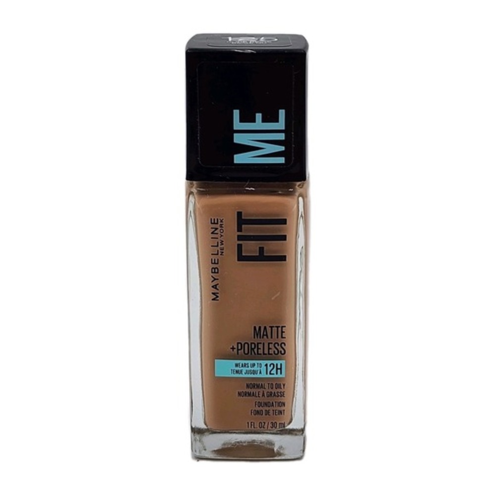 Maybelline Fit Me Matte & Poreless Foundation 125 Nude Beige 12 Hour New Sealed